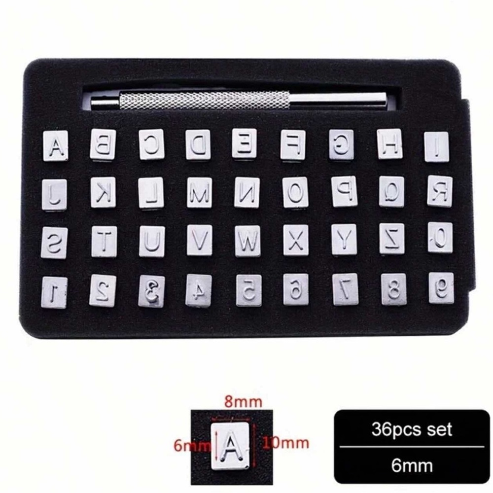Silver Metal Stamping Kit
